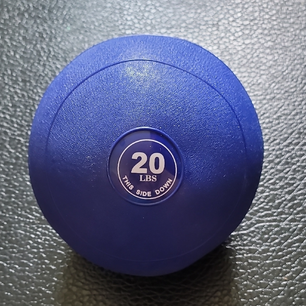 Day 1 Fitness Blue Medicine Ball - Picture 2 of 3